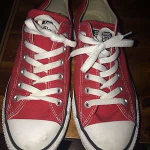 Red converse